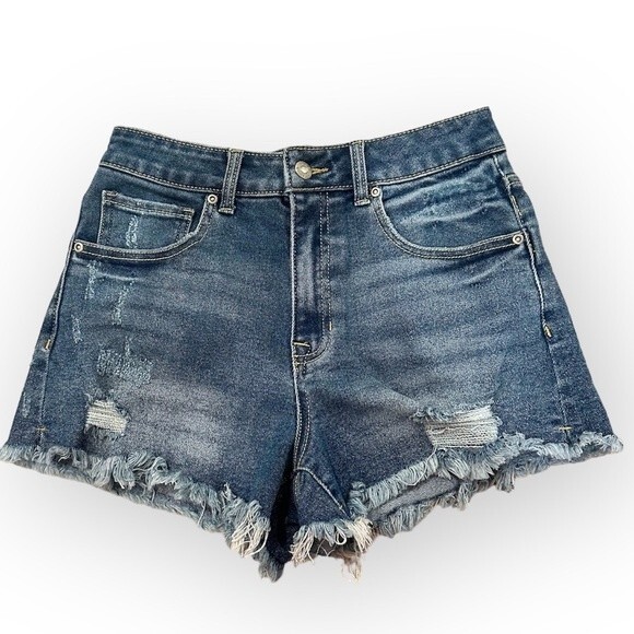 Harper distressed Jean shorts size 27 - Picture 1 of 5